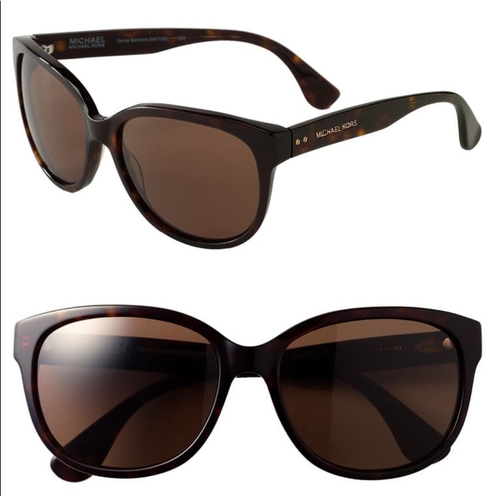 MICHAEL KORS Santa Barbara Sunglasses in Tortoise
